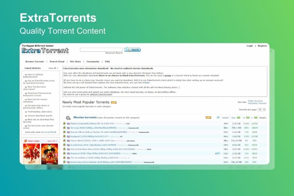 Extra Torrents